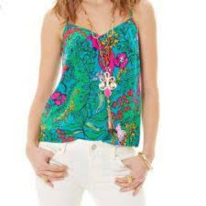 Lilly Pulitzer Dusk Top - Shake Your Tailfeather - EUC - S